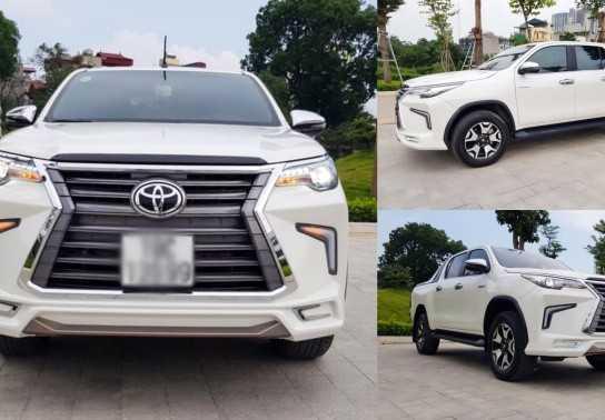 Dân chơi Việt Nam lột xác Toyota Hilux thành bán tải ‘Lexus LX 570’ có một không hai