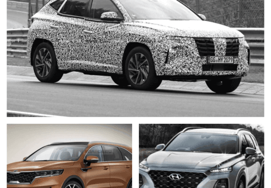 Hyundai Tucson, Kia Sorento và Santa Fe sẽ có bản chạy điện