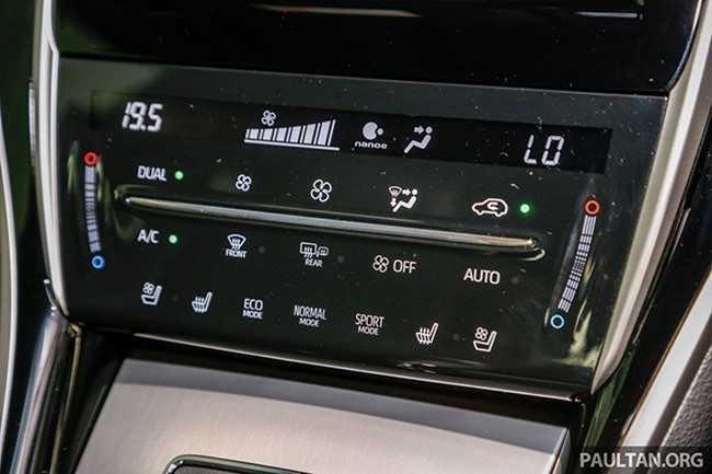 Nội thất xe Toyota Harrier