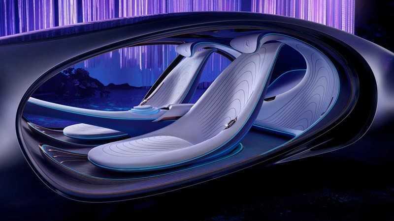 Nội thất xe Mercedes Vision AVTR Concept