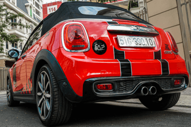 đuôi xe MINI Cooper S
