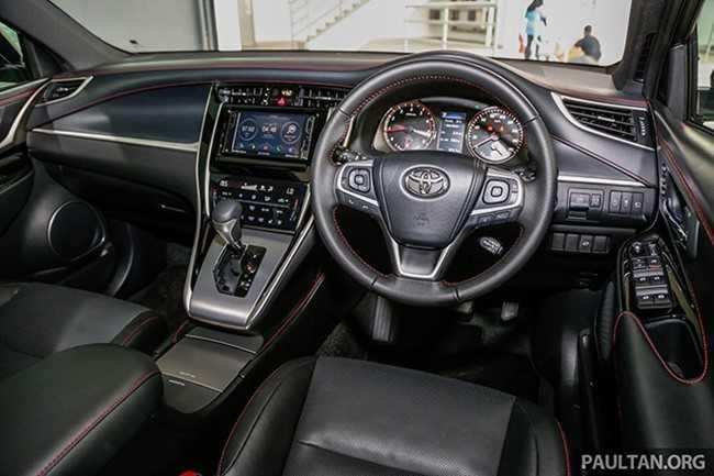 Nội thất xe Toyota Harrier