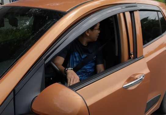 Thói quen tốt nên có khi lái xe