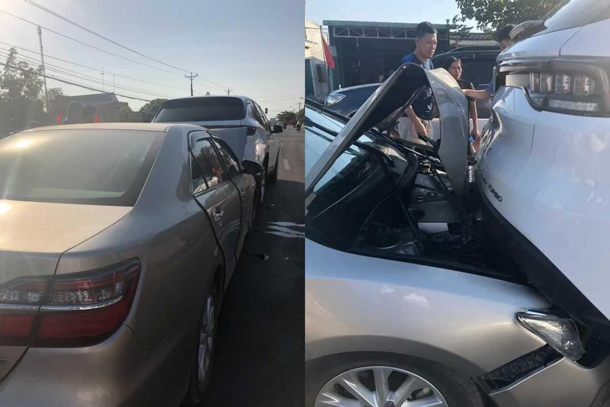 Khẳng định chất lượng xe VinFast Lux SA2.0 bị đâm vào đuôi và cái kết bất ngờ cho Camry