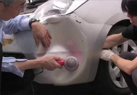 Các mẹo xử lý vết móp trên ô tô chủ xe có thể áp dụng tại nhà