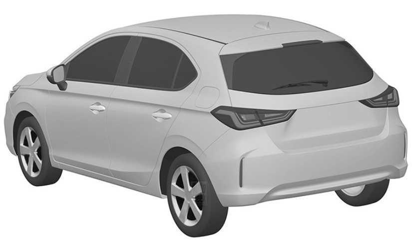 đuôi xe hatchback thế hệ thứ 5 của Honda City