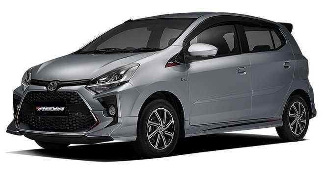Toyota Wigo (còn gọi là Agya) có bản nâng cấp facelift.