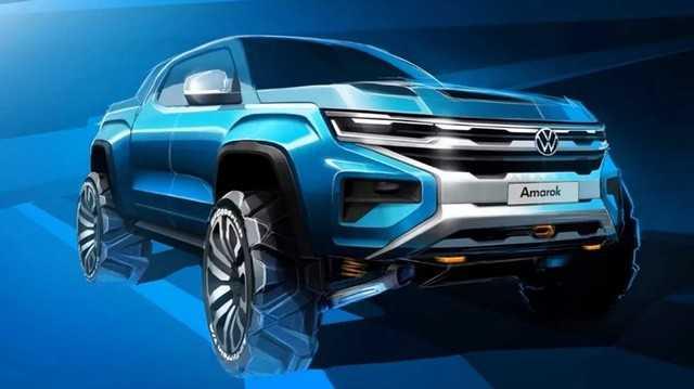 Lộ diện Volkswagen Amarok – Phiên bản chung gầm Ford Ranger