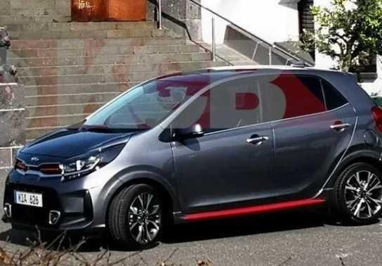 Kia Picanto 2021 không lớp ngụy trang xuất hiện, “nhá” ngày ra mắt