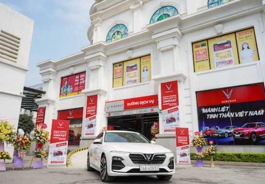 18 xưởng dịch vụ cuả Vinfast khai trương