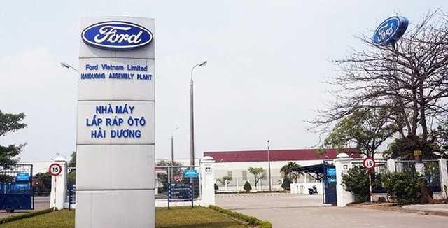 Ford tạm dừng nhà máy tại Hải Dương để phòng tránh dịch Covid-19
