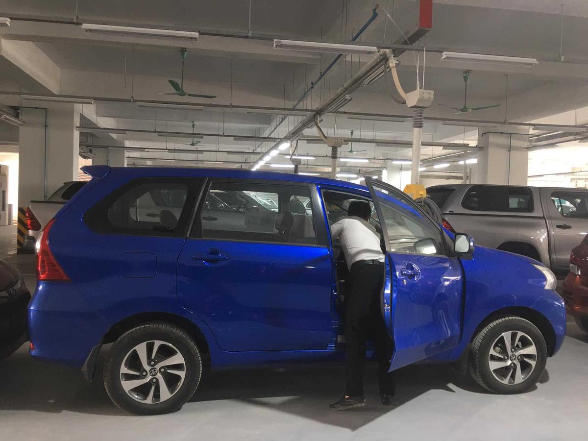 Chiếc Toyota Avanza AT đang được bán với giá thanh lý.