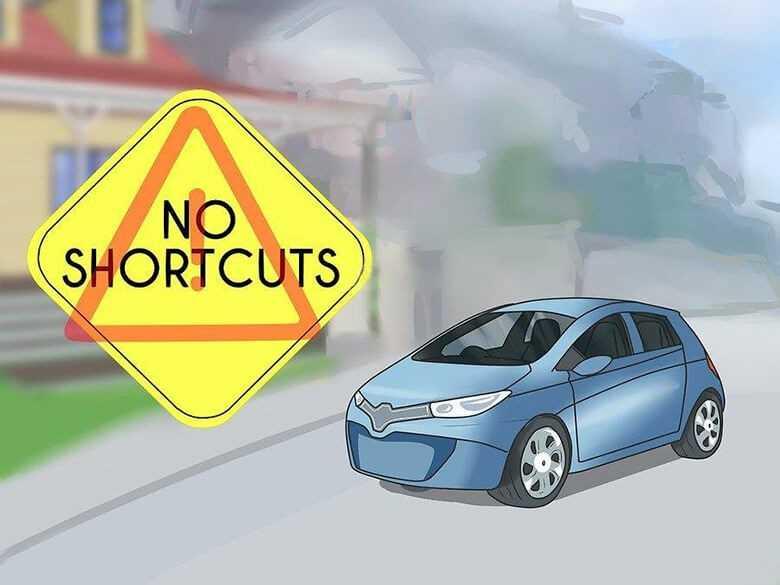 Không nên sử dụng đường khu dân cư làm đường tắt