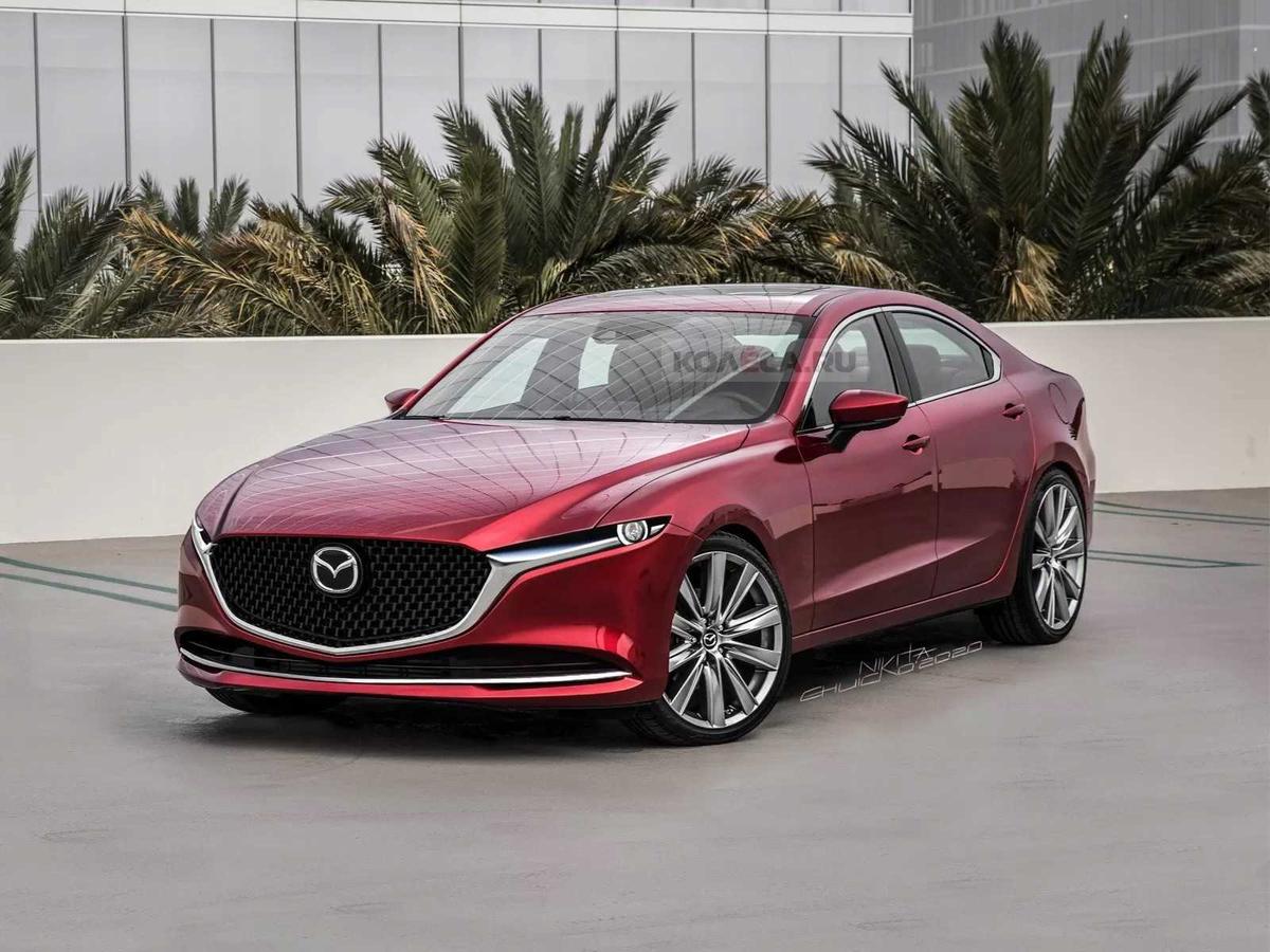 Mazda6 thế hệ mới: Động cơ đặt dọc, dẫn động cầu sau như BMW, cạnh tranh cùng Toyota Camry