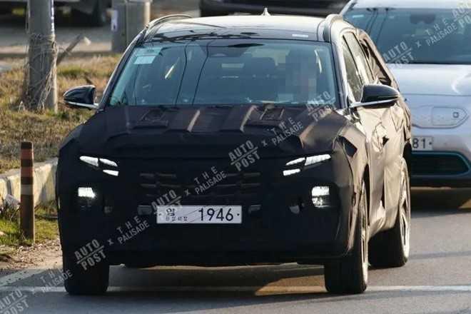 Honda CR-V có đối thủ nặng ký- Hyundai Tucson đời mới tung ảnh cực xịn: Cần số điện tử, màn hình kỹ thuật số lần đầu tiên xuất hiện