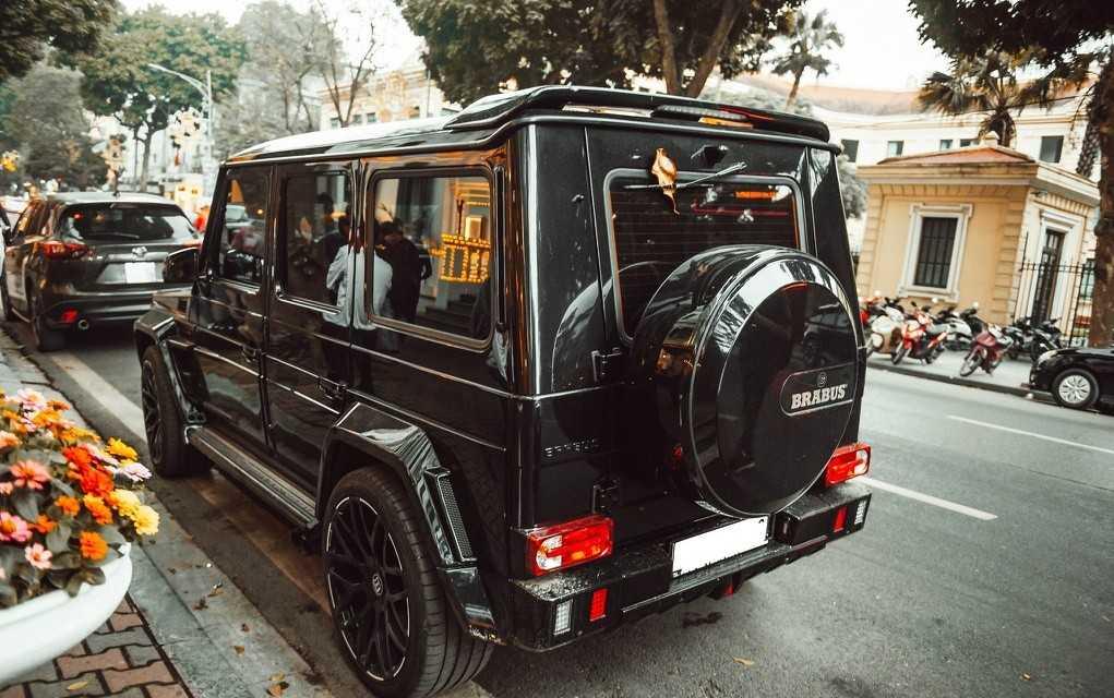 đuôi xe Mercedes-AMG G 63 