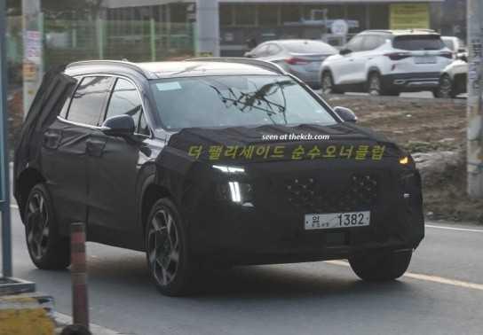 Hyundai Santa Fe 2021 rò rỉ đồ họa- “nhá” hàng trước khi ra mắt