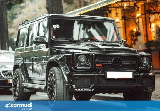 Cận cảnh Mercedes-AMG G 63 độ Brabus 850 trên đường phố Hà Nội