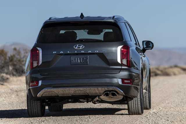 đuôi xe Hyundai PalisadeL