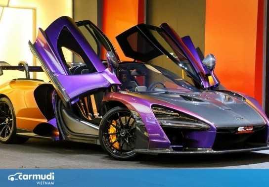 Siêu phẩm McLaren Senna nhập khẩu từ Dubai về Việt Nam với ODO khó tin