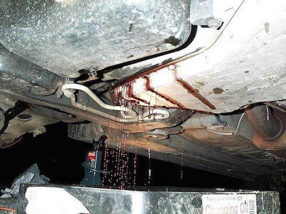 Hộp số bị chảy dầu