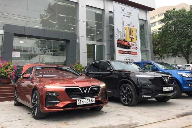 VinFast phân phối xe của hãng và cả xe Chevrolet.