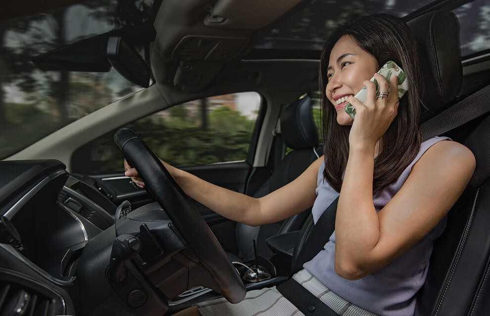 Tập trung khi lái xe