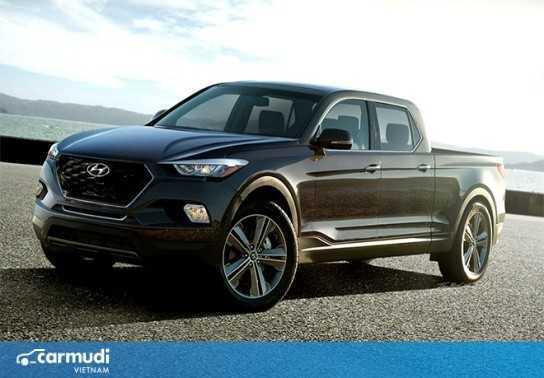 Hyundai lần đầu khoe thân vỏ xe bán tải, có sự tương đồng với Elantra