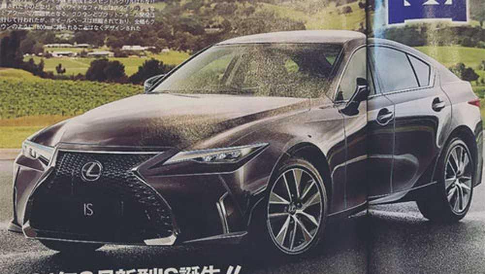 Hình ảnh rò rỉ của mẫu xe Lexus IS 2021