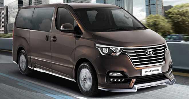 Hyundai Starex 2020 là bản nâng cấp nhẹ nên ít có thay đổi ở ngoại hình