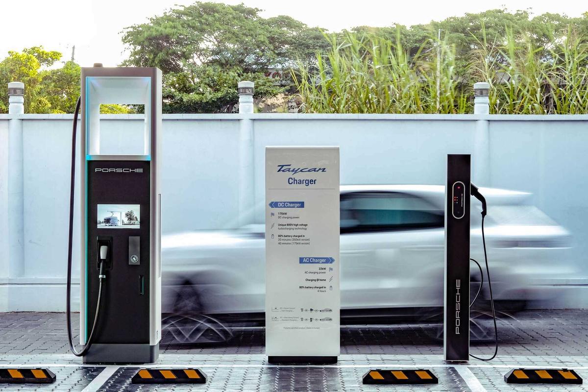 Trạm sạc Porsche