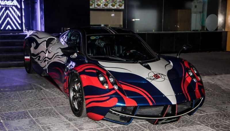 Pagani Huayra của đại gia Minh Nhựa