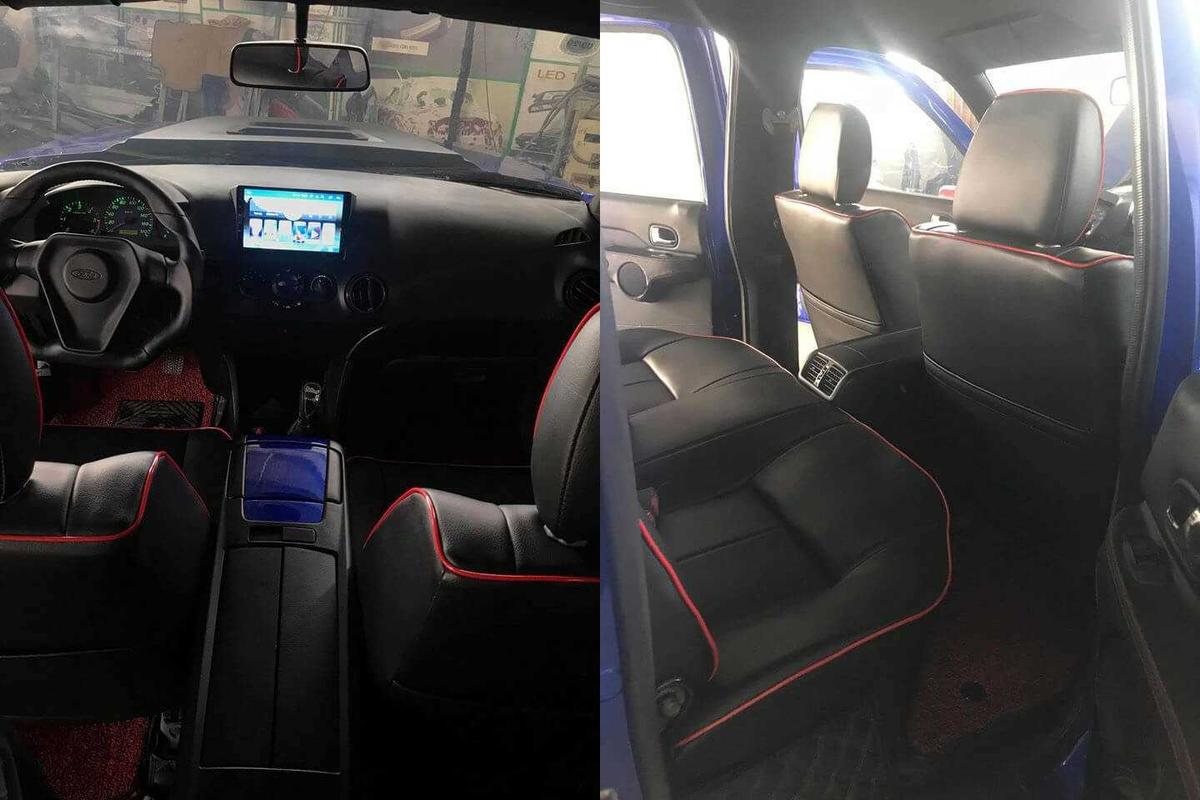 Nội thất xe được làm lại