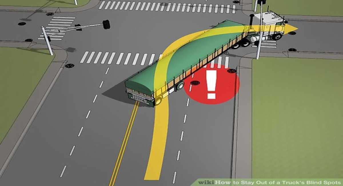 Xe đầu kéo cần không gian khá rộng để có thể vượt khi rẽ