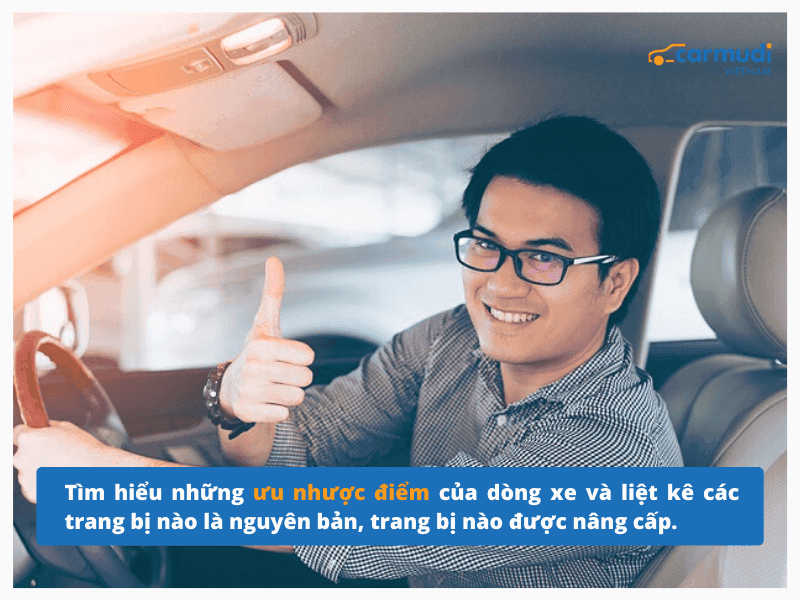 Thu thập các thông tin của xe trước khi cần bán xe ô tô