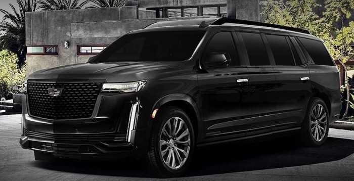 Cadillac Escalade thế hệ mới được kéo dài và có thiết kế khá tiện nghi, như một văn phòng di động
