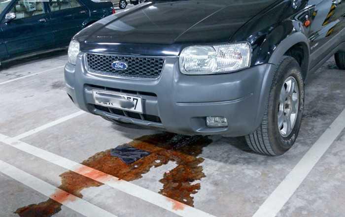 Nếu nhìn thấy vũng nước trong dưới xe thì không có gì để lo lắng vì đây chỉ là nước do hệ thống điều hòa thải ra