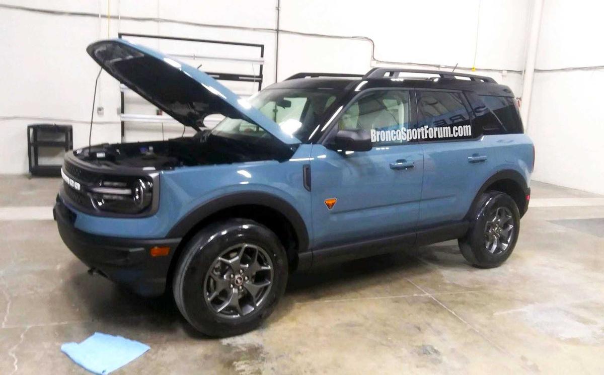 Bronco Sport bản bán hoàn chỉnh đã lộ diện hồi tháng 3