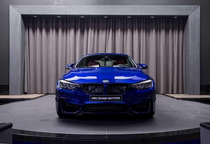 BMW M4 San Marino Blue
