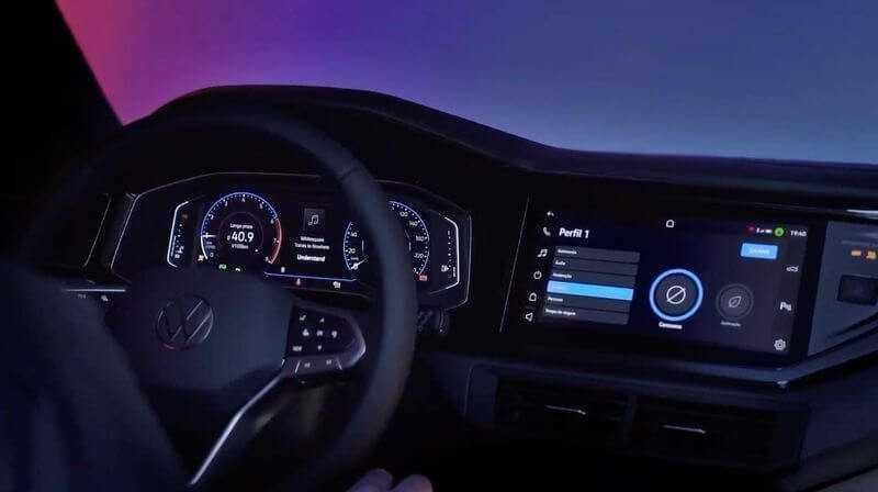 Khoang lái Volkswagen Nivus 2021