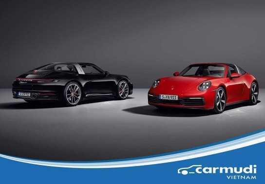 Porsche chính thức ra mắt 911 Targa 4 VÀ 4S 2021, giá từ 2,78 tỷ