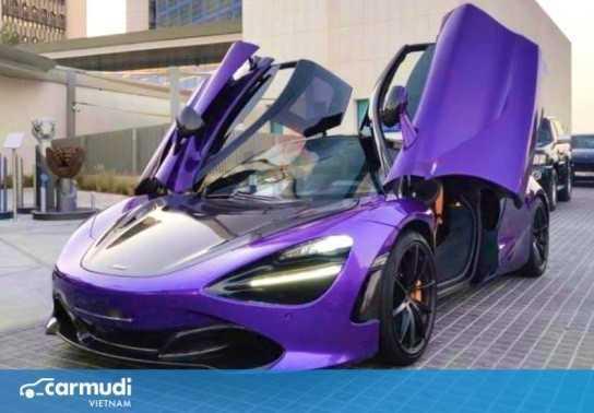 Siêu xe McLaren 720S màu độc lên đường về Việt Nam
