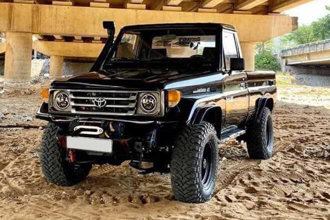 Xe được bổ sung thêm nhiều phụ kiện off-road chuyên dụng