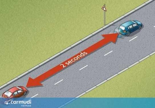 Nắm vững quy tắc vàng về khoảng cách để điều khiển ô tô