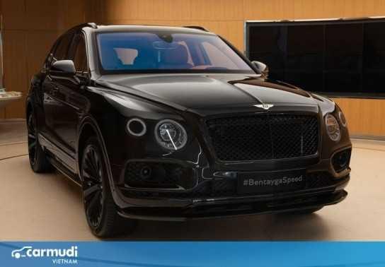Bentley Bentayga Speed gây ấn tượng với ngoại thất đen bí ẩn và động cơ khủng
