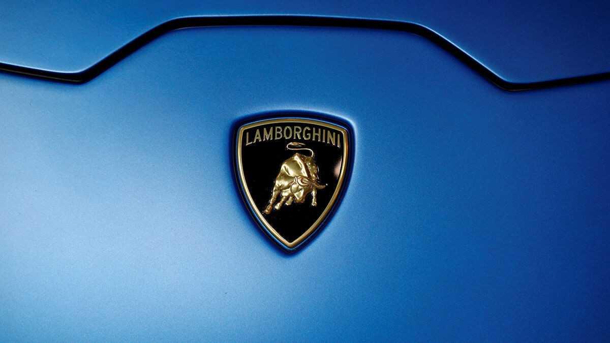 Logo xe ô tô Lamborghini bò tót ấn tượng.