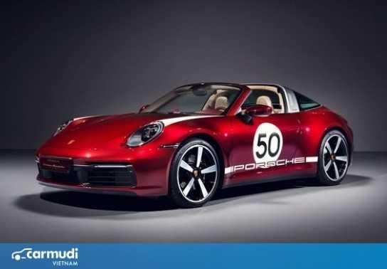 Porshe mang phong cách Retro trở lại với 911 Targa 4S Heritage Design Edition