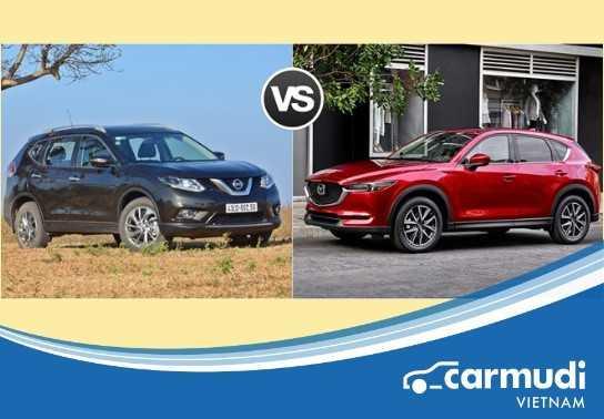 Có nên bán Mazda CX5 AWD facelift 2017 để đổi sang Nissan X-Trail 2.5 AWD 2016-2017?