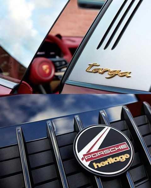 Logo 911 Targa 4S Heritage Design Edition