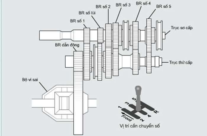 Cách tạo số của Hộp số tự động